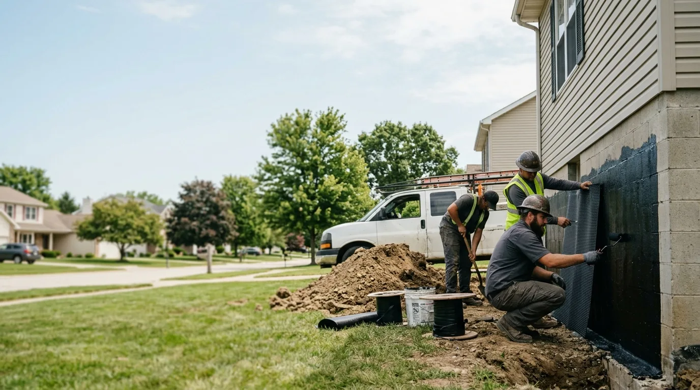 Basement Waterproofing in Sparta, OH near me